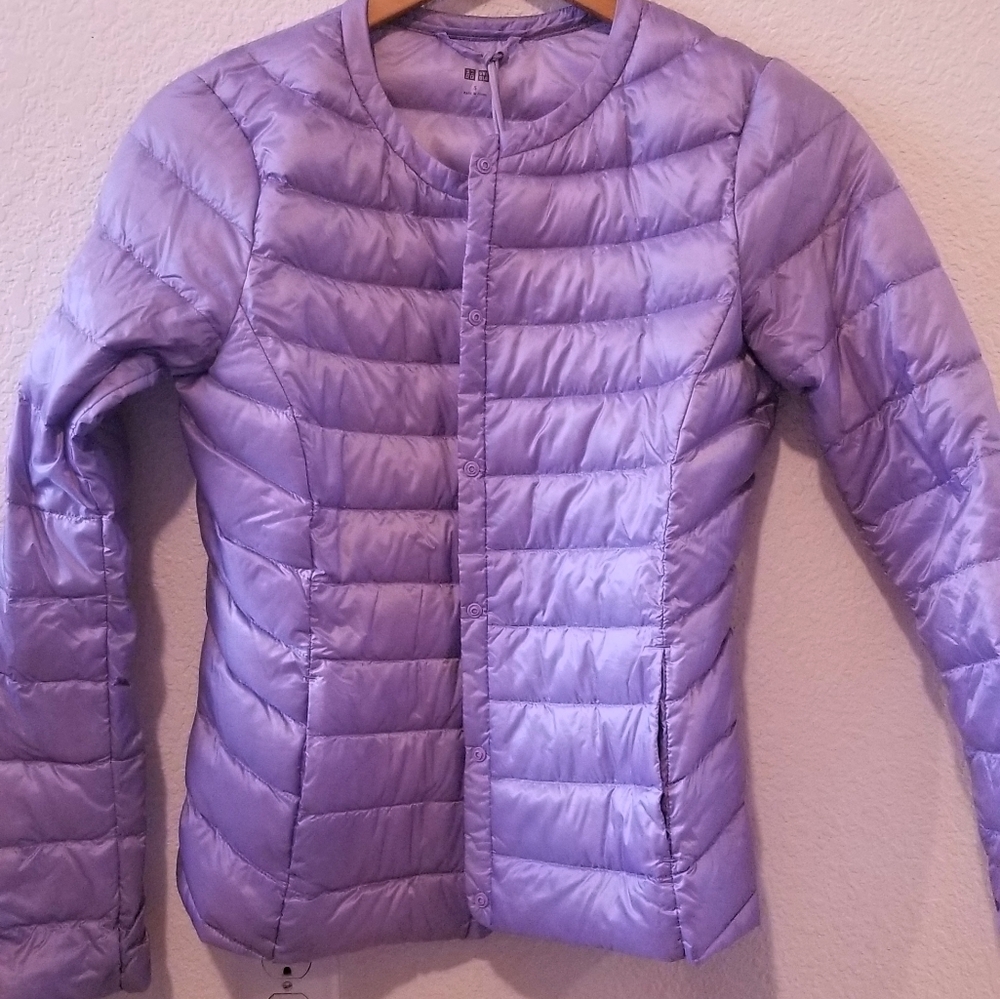 Compressible puffy jacket